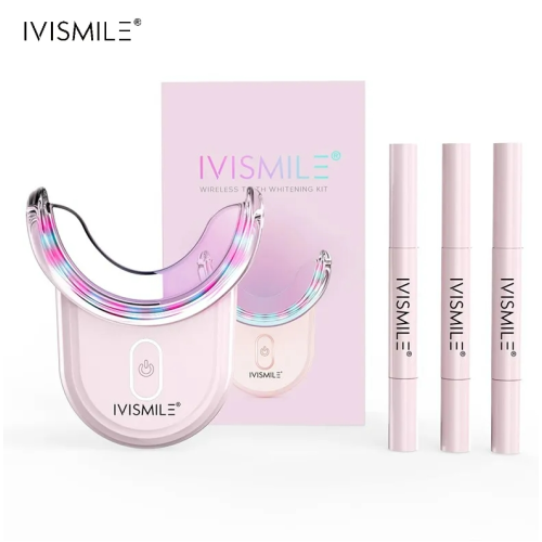 IVISMILE Hot Sale Oral Freshening Teeth Whitening Kit with LED Whitening Light